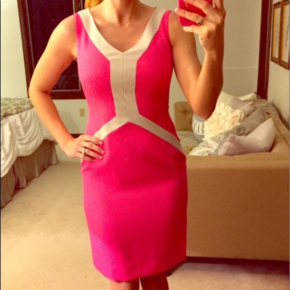 Antonio melani hot pink dress